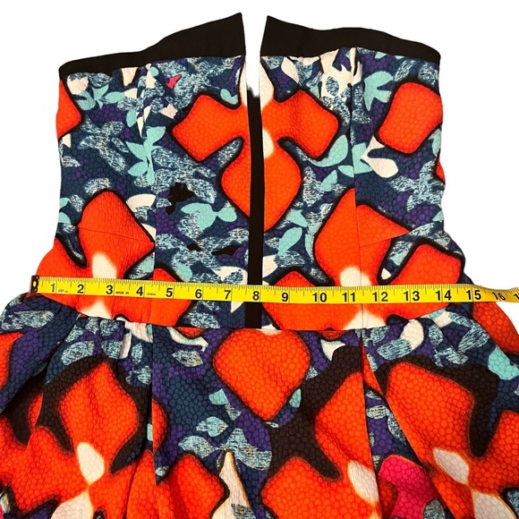 Peter Pilotto X Target - Limited Edition Bright Bold Graphic Strapless Dress - Picture 7 of 16